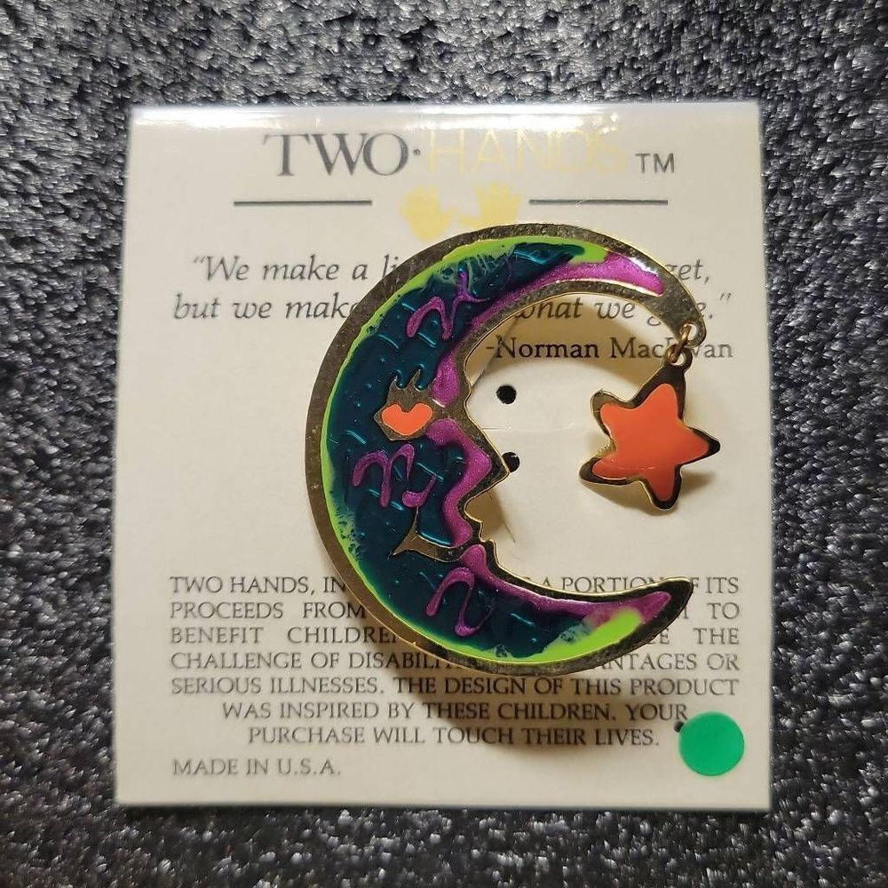 Two Hands TM Moon and Star